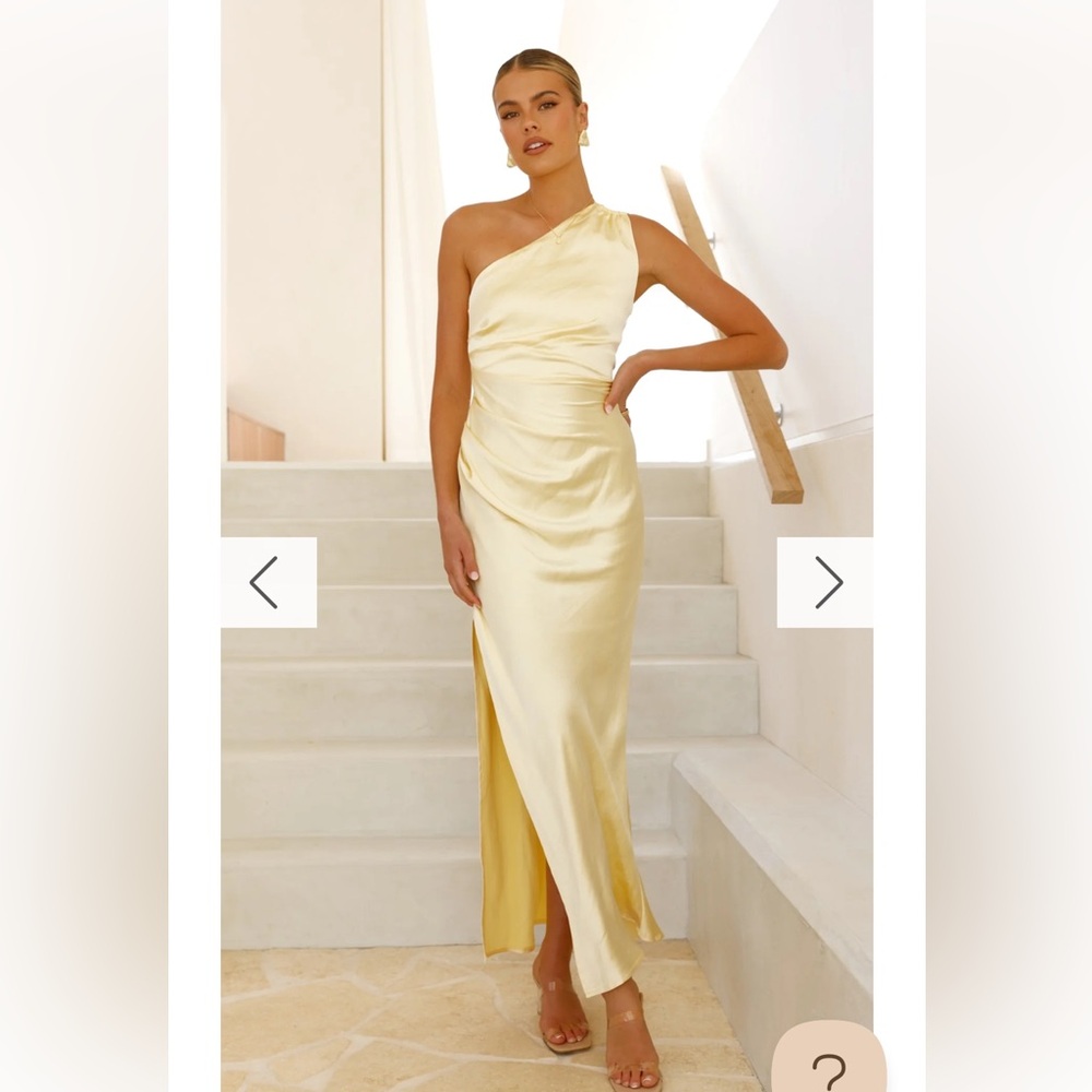 BillyJ Jenna One-Shoulder Maxi Dress